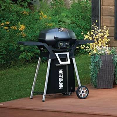 A Napoleon PRO285 and matching bbq cart, sold separately.